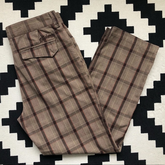 Billabong Other - Billabong plaid skate pants trousers formal chinos